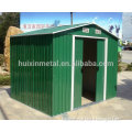 prefabricated backyard steel garden sheds used for storage tools HX81121